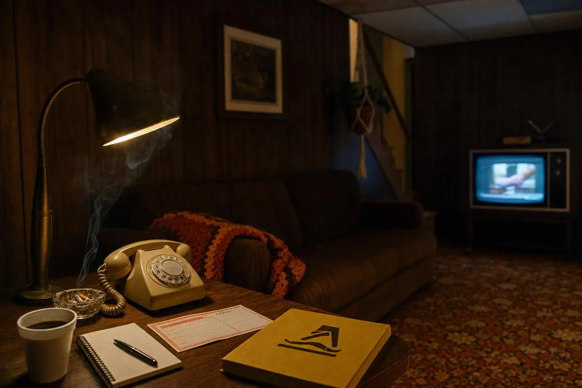 80s infomercials on late-night television with a 1-800 number on screen